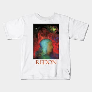 Joan of Arc by Odilon Redon Kids T-Shirt